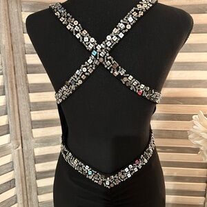 Special Occasion Gown; black attire, gala, birthday photoshoot!